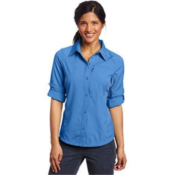 Columbia Silver Ridge utility long sleeve shirt with sun protection sz S - Picture 2 of 14